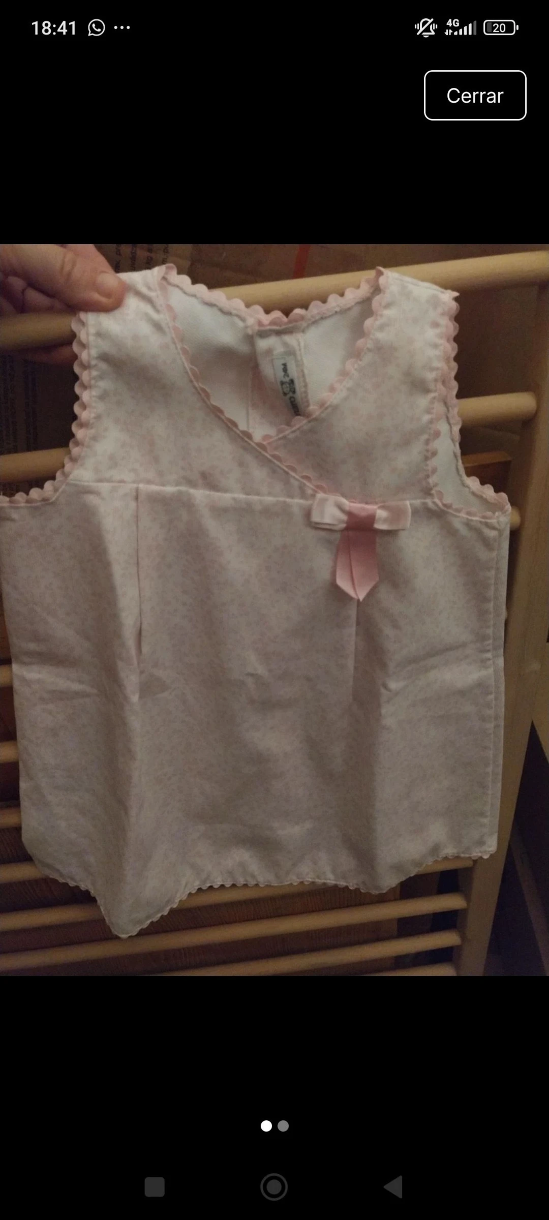 Vestido bebé niña verano